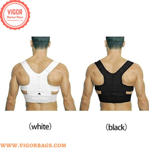 Women and Men Fully Adjustable Back Posture Corrector & Breathable Safety Back B - Picture 2 of 12